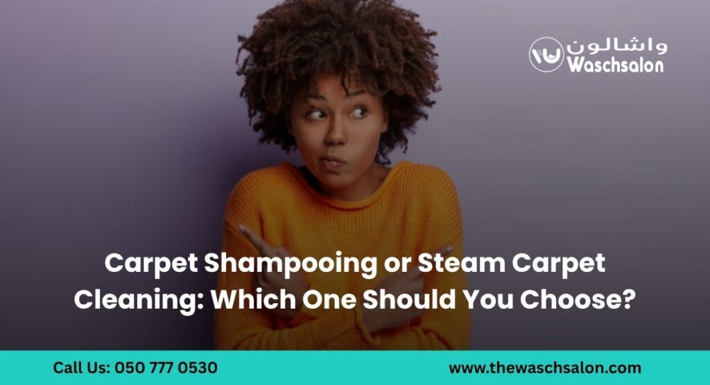 Carpet Shampooing or Steam Carpet Cleaning: Which One Should You Choose