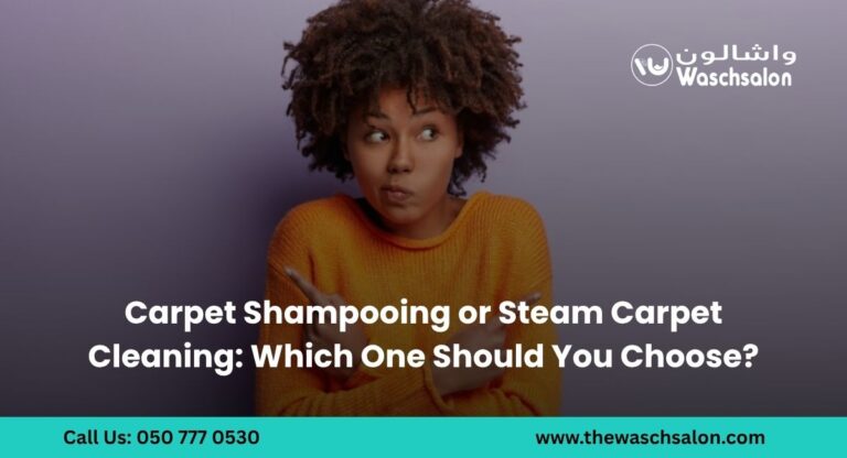 Carpet Shampooing or Steam Carpet Cleaning: Which One Should You Choose