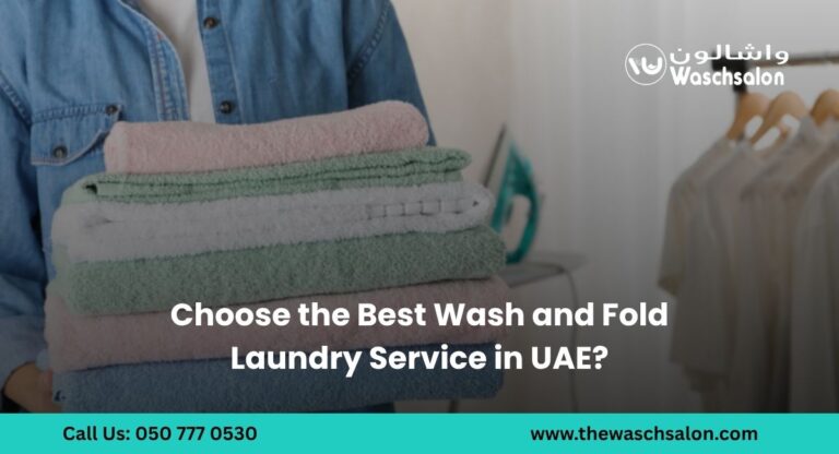 Choose the Best Wash and Fold Laundry Service in UAE