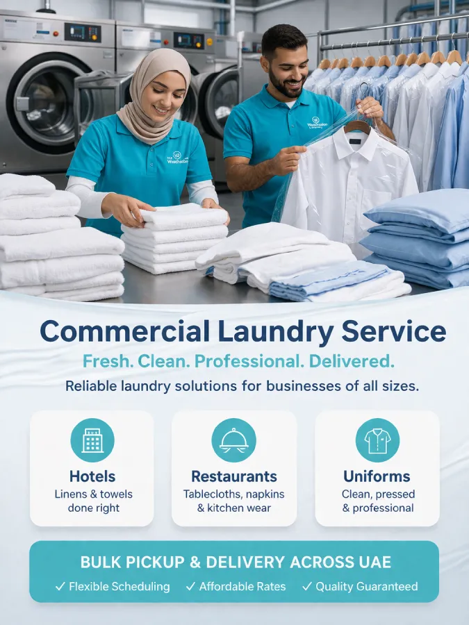 Commercial Laundry Solutions Across UAE