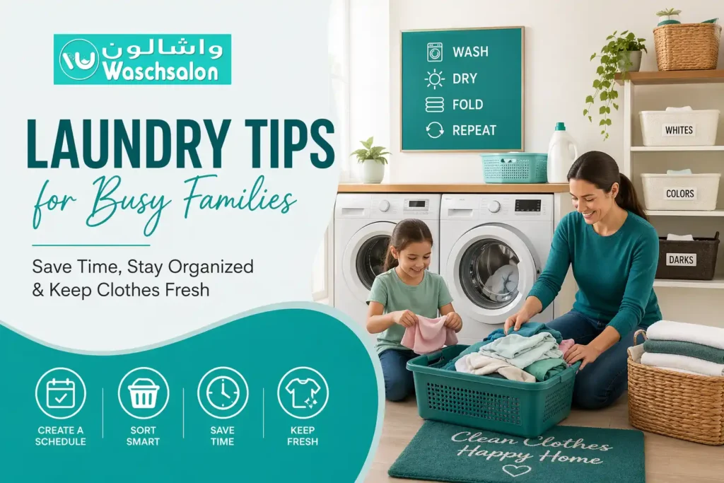 featured image of Laundry tips for busy families