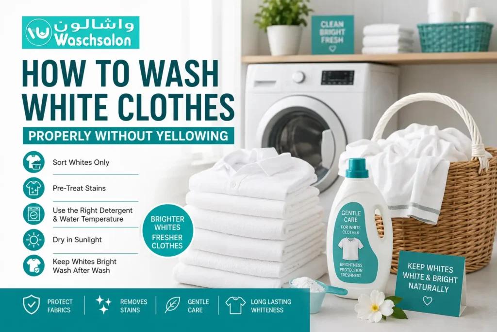 Featured image for How to Wash White Clothes Properly Without Yellowing
