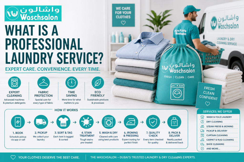 What Is a Professional Laundry Service & How It Works