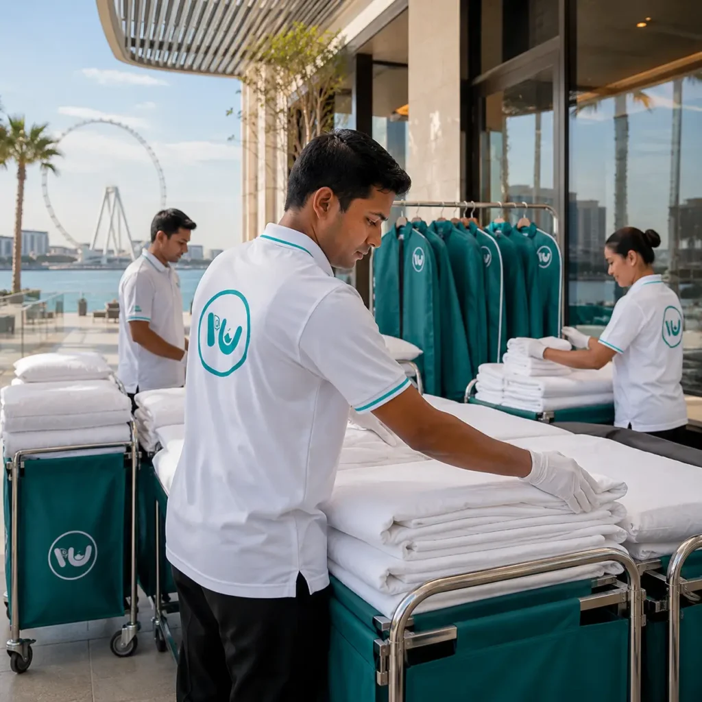 Commercial Laundry Service in Bluewaters Island