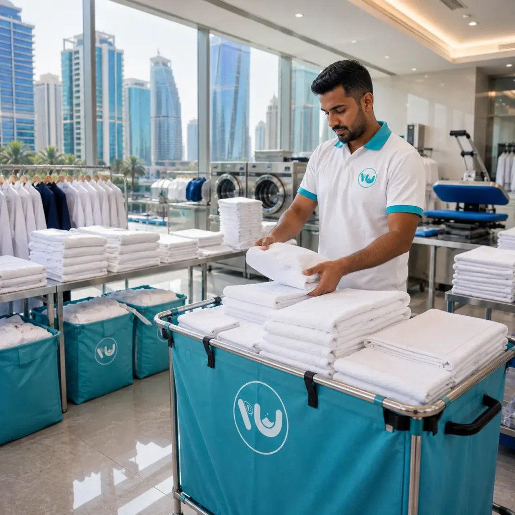 Commercial Laundry Service in Jumeirah Lakes Towers